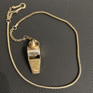 Vintage Brass HWC Whistle